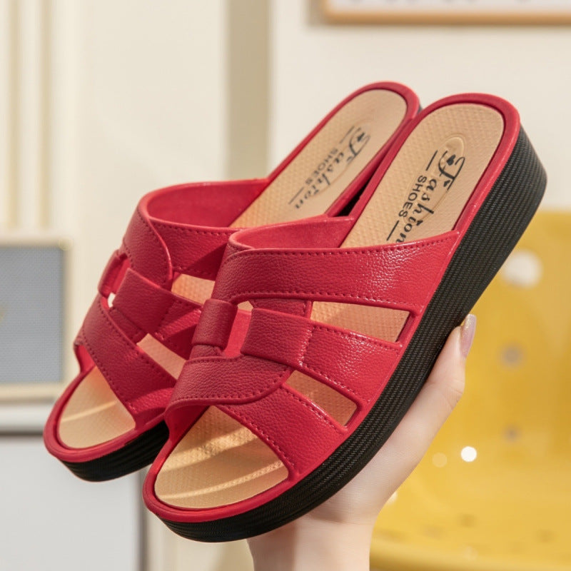 šStylowe sandaÅy damskie, wygodne i miÄkkie, modne kapcie