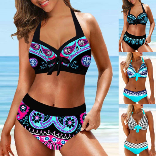 🏖️👙🌴【S-5XL】2026 Nowy damski kostium kąpielowy z nadrukiem