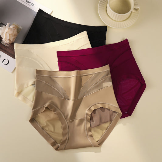 🍑 【Zestaw 4-częściowy】Bielizna modelująca z wysokim stanem – unieś i spłaszcz brzuch w kilka sekund! ✨