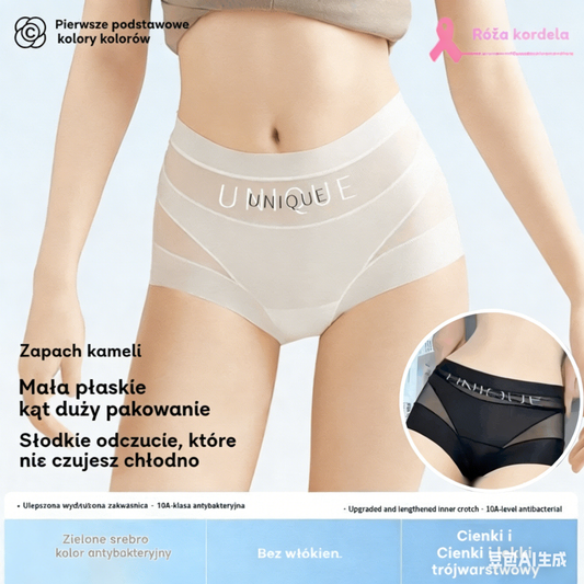 🔥🩲Zestaw 6-częściowy – 50% zniżki – Bielizna antybakteryjna z wysokim stanem, która kontroluje tłuszcz na brzuchu