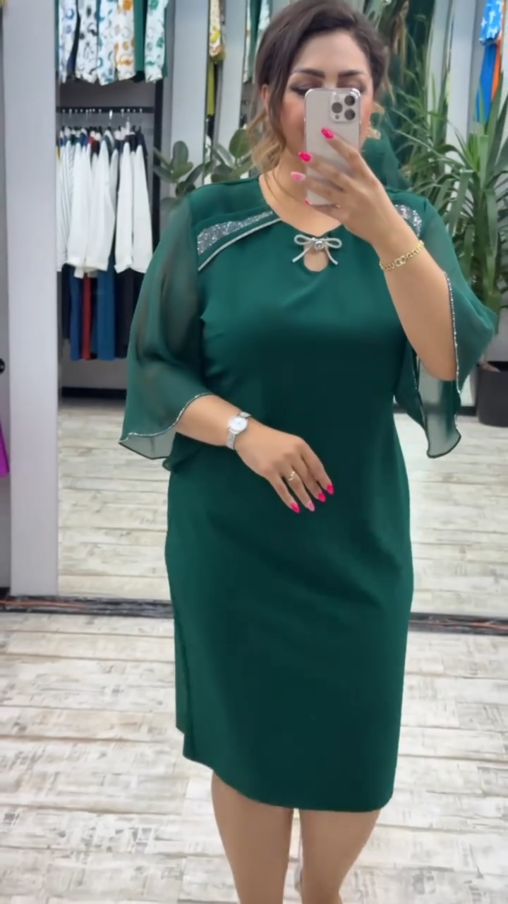 🔥【Oferta ograniczona czasowo】💋【S-5XL】👗 Nowa modna sukienka, klasyczny design, elegancka i prosta