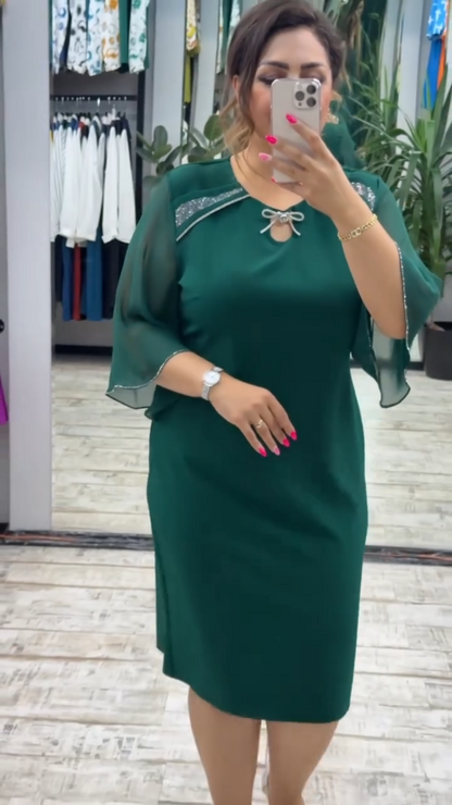 🔥【Oferta ograniczona czasowo】💋【S-5XL】👗 Nowa modna sukienka, klasyczny design, elegancka i prosta