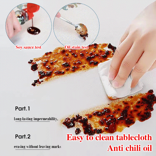 Obrusy z haftem w stylu vintage, wodoodporne i olejoodporne, które można prać