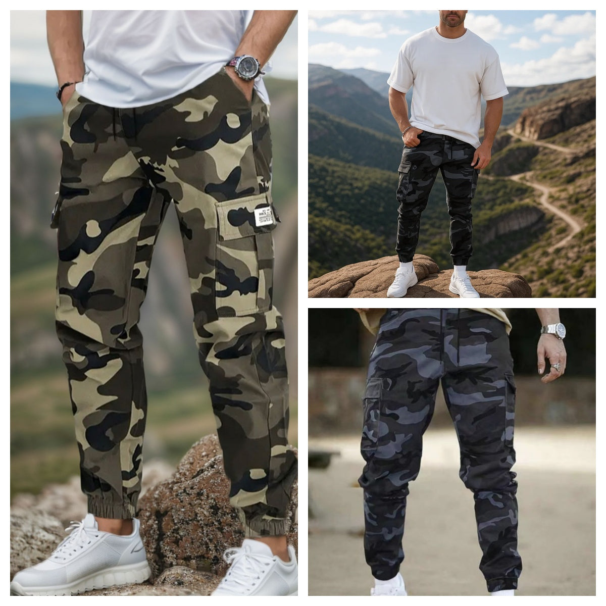 👖 Wytrzymałe taktyczne spodnie robocze – mieszanka nylonu i bawełny, wiele funkcjonalnych kieszeni, idealne do pracy na zewnątrz 🌲