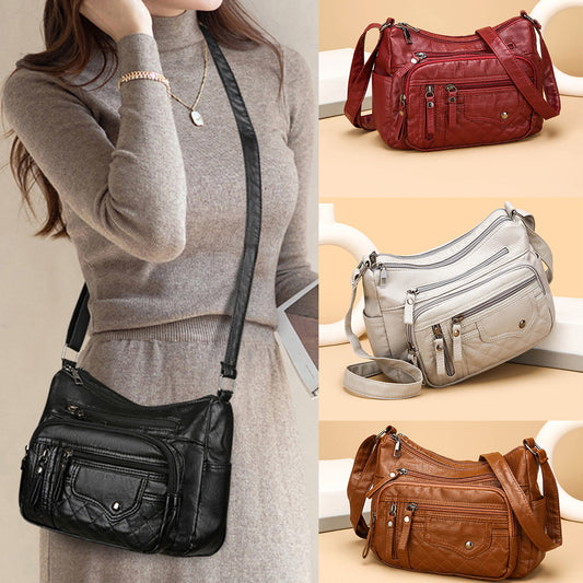 💥👜Nowa torba na ramię/torba na ramię z miękkiej skóry o dużej pojemności