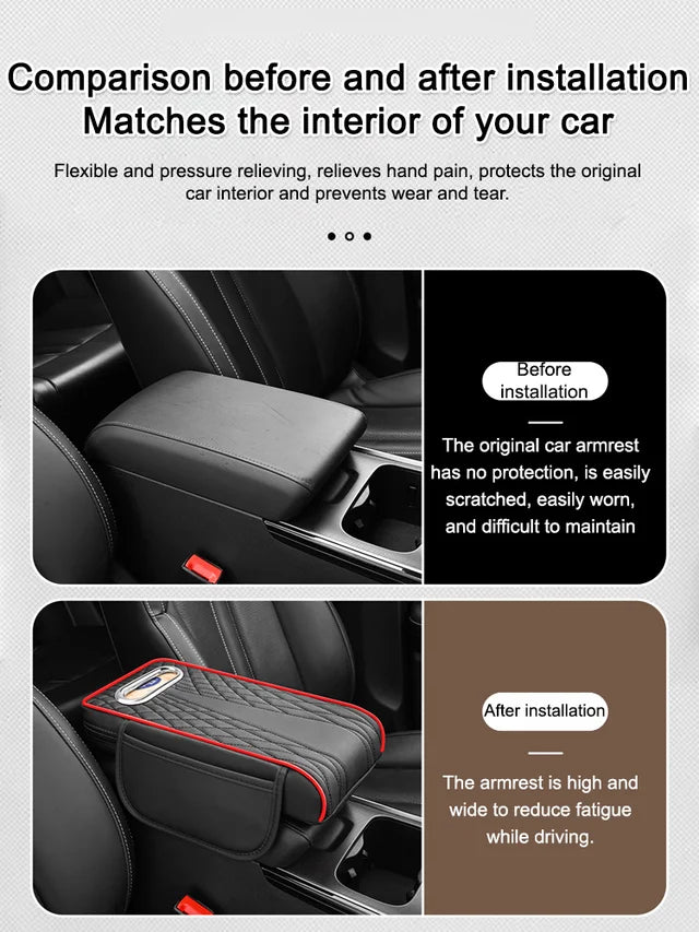 Wielofunkcyjna podkładka pod podłokietnik samochodowy