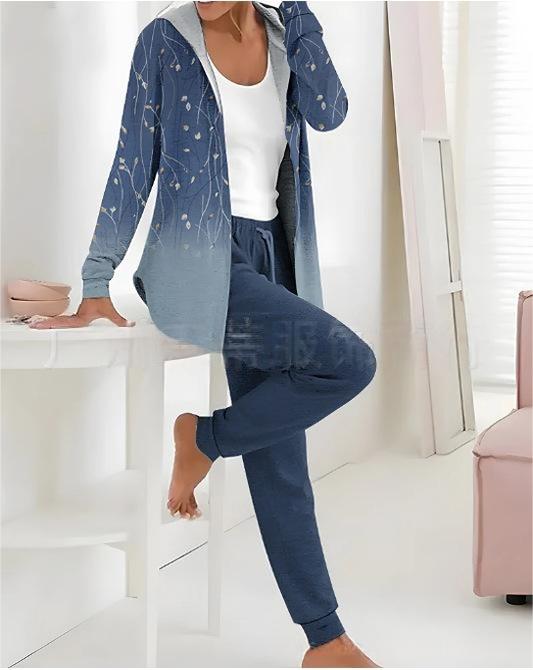 💖 Nov preprost bombažni komplet za jesen in zimo 2025