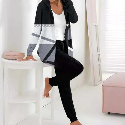 💖 Nov preprost bombažni komplet za jesen in zimo 2025