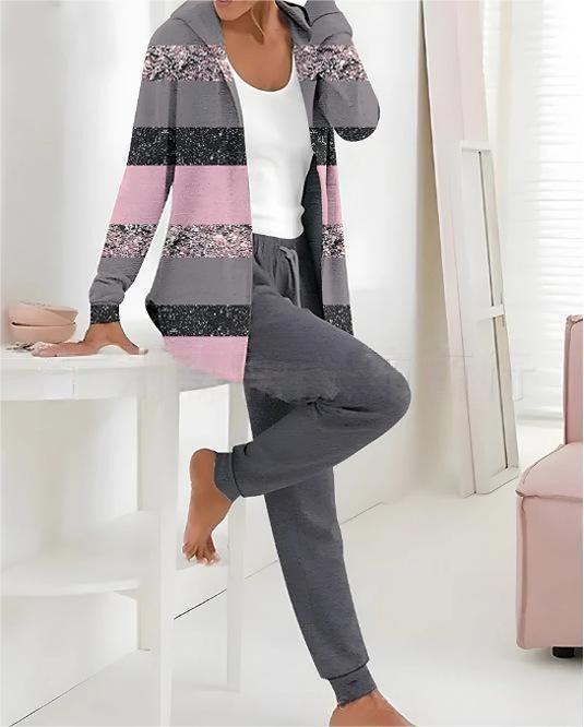 💖 Nov preprost bombažni komplet za jesen in zimo 2025