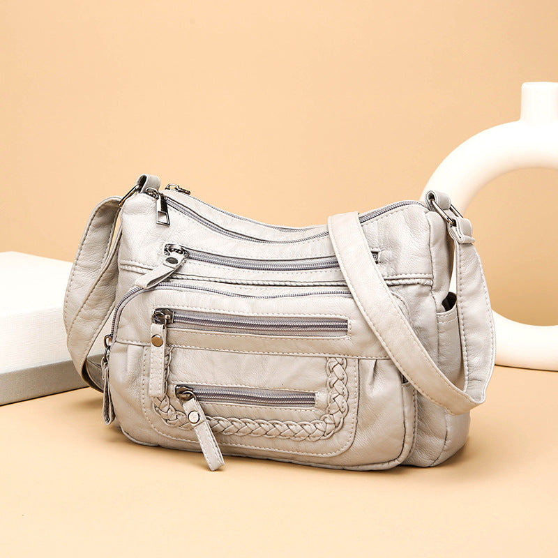 💥【Promocja ograniczona czasowo】👜 Nowa, duża, skórzana torba na ramię/torba crossbody z 2026 roku