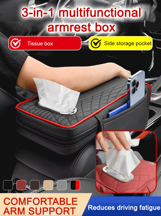 Wielofunkcyjna podkładka pod podłokietnik samochodowy