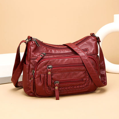 💥【Promocja ograniczona czasowo】👜 Nowa, duża, skórzana torba na ramię/torba crossbody z 2026 roku